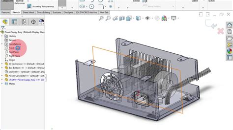 solidworks sheet metal cover